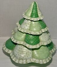 Dona’s Mold Ceramic Multilayered Quilted Look Christmas/Candy Tree RARE Granny picture