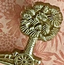 Vintage South Carolina Palmetto Tree US Civil War Confederate Lapel/Collar Pin picture