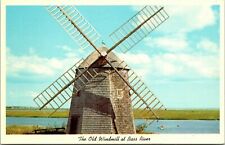 Old Windmill Bass River 2nd Oldest Cape Cod Massachusetts MA WB Postcard VTG UNP picture