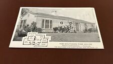 1936 Texas Centennial, Dallas, TX. THE SOUTHERN PINE HOUSE VTG Postcard picture