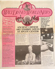 Vtg Walt Disney World News Feb 18-Mar 3 1983 Vol 1 No 2 Bi Weekly Magazine EUC picture