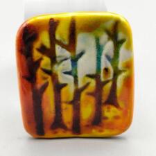 Kutani Ware Stored Item Color At Dusk  Brooch picture