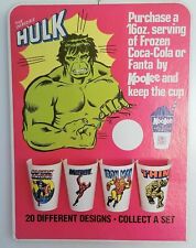 Rare 1978 Marvel Comics Hulk Koolee Cup Store Display John Romita Marvelmania picture