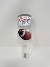 Coors Light Football Beer Tap Handle Acrylic picture