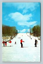 Liberty, Grossinger's Ski Valley Antique Catskills Vintage New York Postcard picture