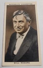 1936 Mitchell's Cigarettes A Gallery Of 1935 WILL ROGERS picture