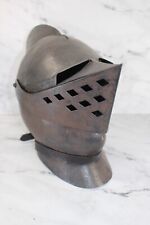 Medieval steel helmet Antique knight armor helmet picture