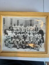 Framed Photo African American Catholic Football Team Framed RARE 1940s-1960s picture
