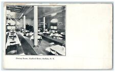 c1905 Dining Room Stafford Hotel Interior Building Buffalo New York NY Postcard picture