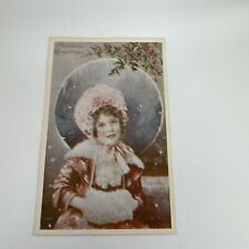 Vintage Christmas Postcard Christmas greetings picture