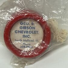 Vtg George Gibson Chevrolet Car Dealership Advertising Yo Yo South Holland IL picture
