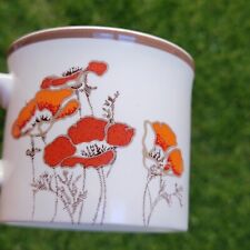 Vtg 1976 Royal Doulton Fieldflower Lambethware Set of 5 Coffee Tea Mugs LS1019 picture