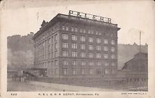 Pittsburgh, PENNSYLVANIA - P. & L.  E.  R.  R. Depot - 1909 picture