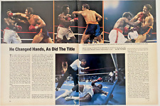 Gerrie Coetzee KO's WBA Champion Michael Dokes Vintage 1983 Magazine Article picture