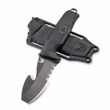 NEW Benchmade 112SBK-BLK H20 Fixed Blade Dive Knife Blunt Tip N680 Blade Steel picture