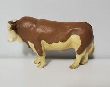 Schleich HEREFORD Brown Cow Bull 1995 Retired Farm Animal Figure 5