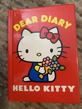 New Condition Vintage Hello Kitty Dear Diary Sanrio 1976 1984 Made In Japan VNC picture