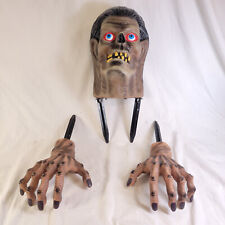 Vintage Tales From the Crypt Keeper Blow Mold 11” Halloween Decor W/ Hands picture