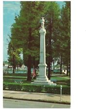 c1950 Kiwanis Park & Confederate Monument Union City Tennessee TN Postcard picture