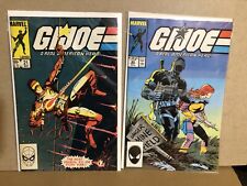 GI Joe #21,#63. Snake-Eyes Issues. See Pics 1st App Of Storm Shadow picture