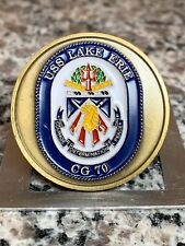 USS Lake Erie CG 70 commissioned medal coin Pearl Harbor Hawaii picture