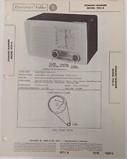 Photo Fact Data 1950 Stewart Warner Model 9151-A Broadcast Radio. picture