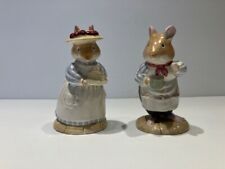 Vintage 1982 Royal Doulton Figurines Brambly Hedge Mr. & Mrs. Apple picture