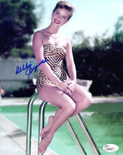 (SSG) Cute, Sexy DEBBIE REYNOLDS Signed 8X10 Color Photo  JSA (James Spence) COA picture