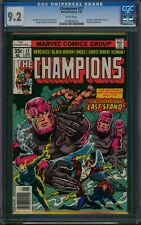 Champions #17 ❄️ CGC 9.2 WHITE PGs ❄️ vs SENTINELS Last Issue Marvel Comic 1978 picture