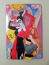 HARLEY QUINN #36 DC 1:25 MARGUERITE SAUVAGE VARIANT SIGNED BY SWEENEY BOO W/COA picture