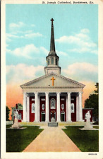 Postcard St. Joseph Cathedral, Bardstown, Kentucky KY picture