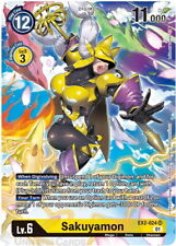 EX2-024 Sakuyamon Super Rare Alternative Art Mint Digimon Card picture