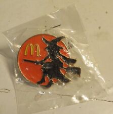 McDonald's Employee Pin Enamel Halloween Witch 2009 Lapel Pin Tie Tack Hat Pin picture
