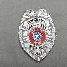 Lago Vista TX Texas Police Department SERGEANT 3.5