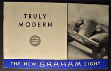 1932 Graham Eight Small Catalog Brochure Excellent Original 32 picture