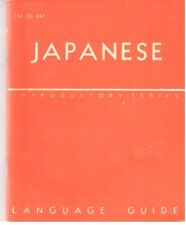 MILITARIA Book (1973) JAPANESE LANGUAGE GUIDE Naval Training Support TM 30-341 picture