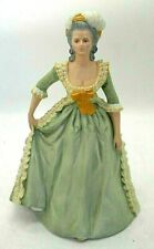 Marie Antoinette Figurine Franklin Porcelain Bisque handpainted Limited Ed 1982 picture