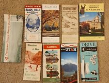 1950's State Maps & Tourist Brochures picture