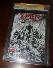 2x Signed Marvel X-Men Messiah Complex 1 CGC 9.8 SS SILVESTRI FINCH SKETCH Cover picture