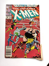 Marvel The Uncanny X-men #225 1988  Printer error--RARE picture