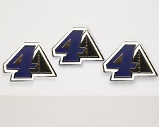 NEW Enamel Pins set of 3 Uniform, Hat PINS Number 4th Racing Car Drag Races picture