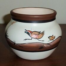 Signed Vintage Hopi Toad Pottery Vase 4