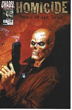 HOMICIDE TEARS OF THE DEAD #1 CHAOS COMICS 1997 BAGGED AND BOARDED  picture