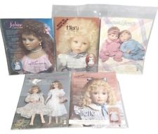 Lot/5 The Ultimate Collection Doll Patterns picture