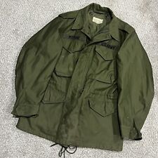 US Army Jacket Small M 1961 Vietnam Field OG 107 Olive Green Sateen Taxi Driver picture
