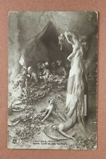Far from Allens worries. Abode debauchery Nude woman. Old Noyer postcard 1911🌒 picture