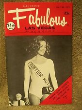 Fabulous Las Vegas Magazine Juliet Prowse Jerry Vale Tessie O'Shea 5/22/1971 picture