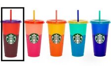 Starbucks Color Changing Pride 2020 Cold Reusable Cup Tomato Aubergine New picture