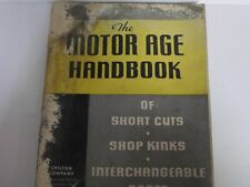 Vintage 1946 The Motor Age Handbook  picture