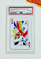 2006 Pokemon PSA 10 Ho-oh Yellow King Of Hearts 10Th Anniv Poker Japanese picture